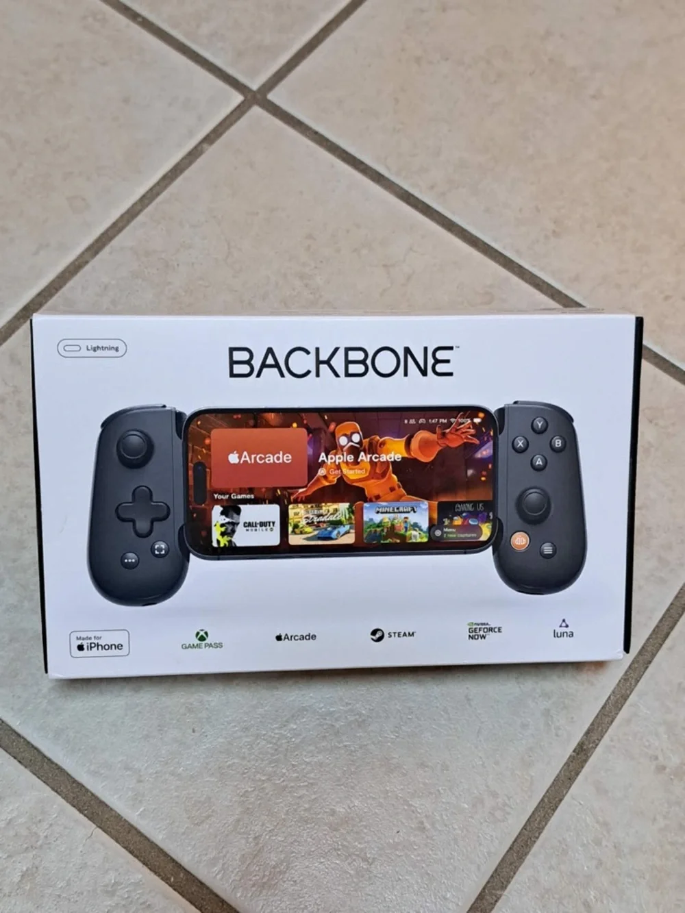 Backbone for Xbox/ Apple - Lightning Connection